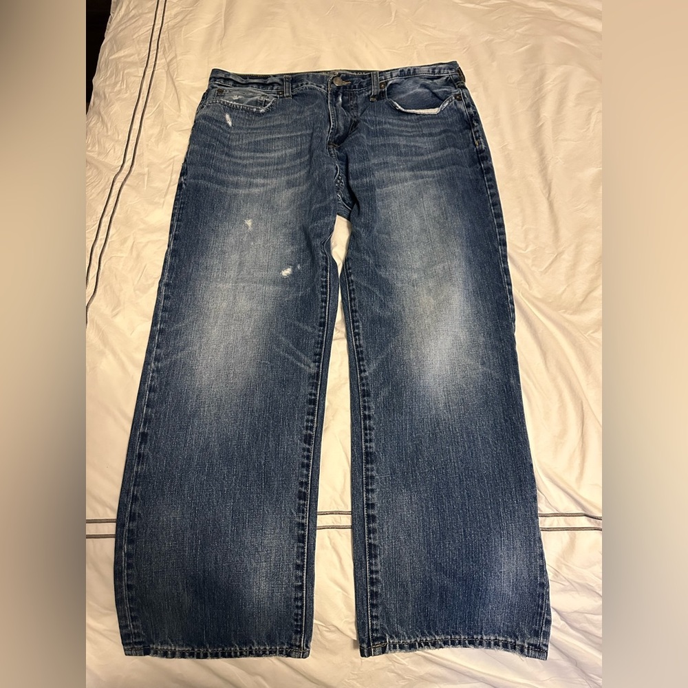 American Eagle Relaxed Straight Jeans 36/30